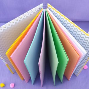 Caderno Sonho Doce: Folhas Coloridas